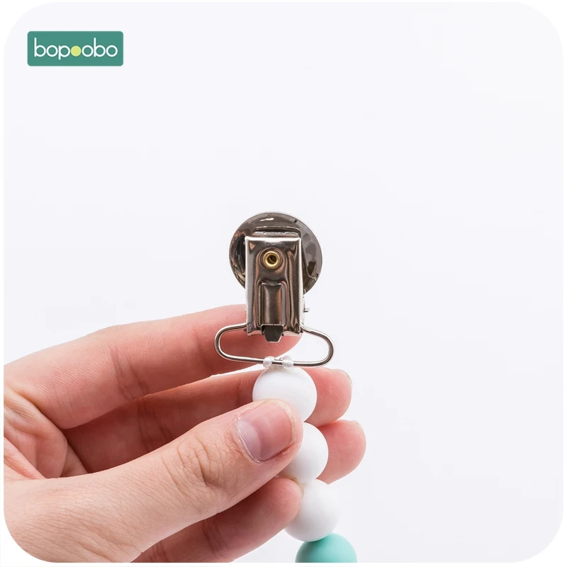 Bopobo 1 шт. детские соски клипы на цепи еда град Силиконовые Прорезыватели цветок Детские Прорезыватели 3-12 месяцев держатель для соски силиконовые