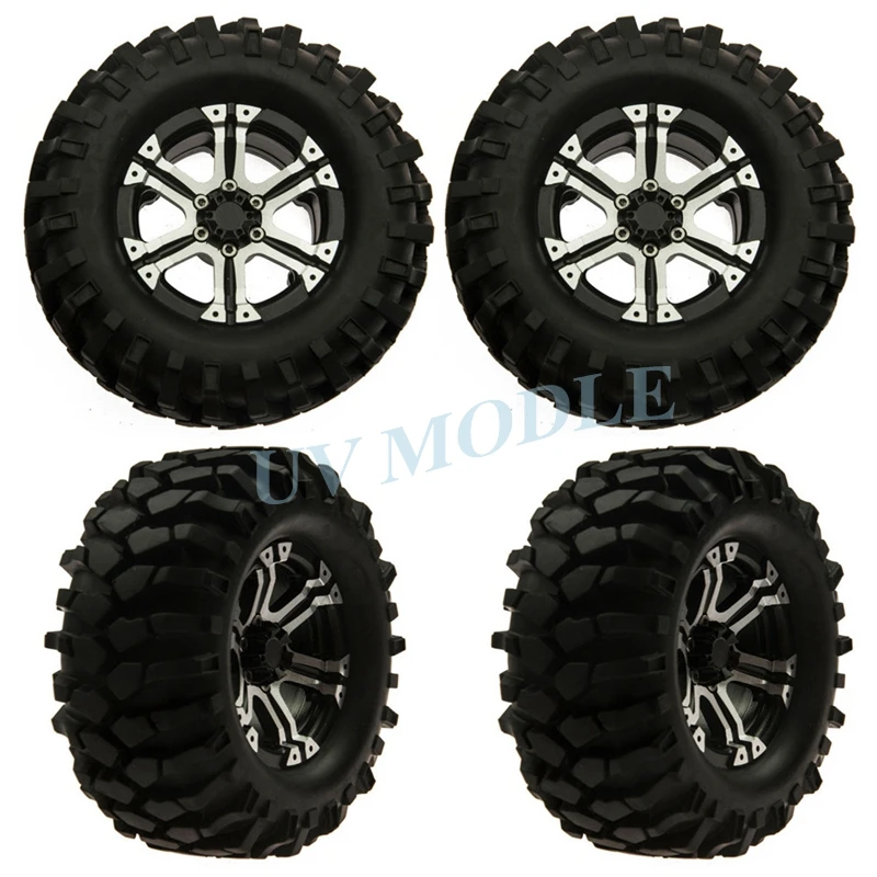 4 шт./лот 108 мм RC Гусеничный SCX10 сверхмощный 1 9 Beadlock колеса сплава диски с