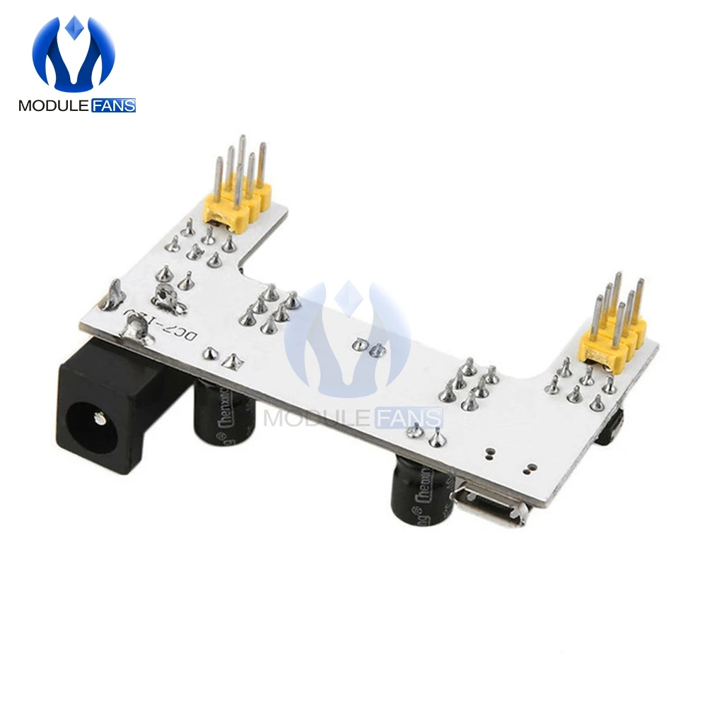 MB102 Micro USB Интерфейс макет Питание модуль MB 102 для Arduino белого цвета доступен в 5V 3 V 2