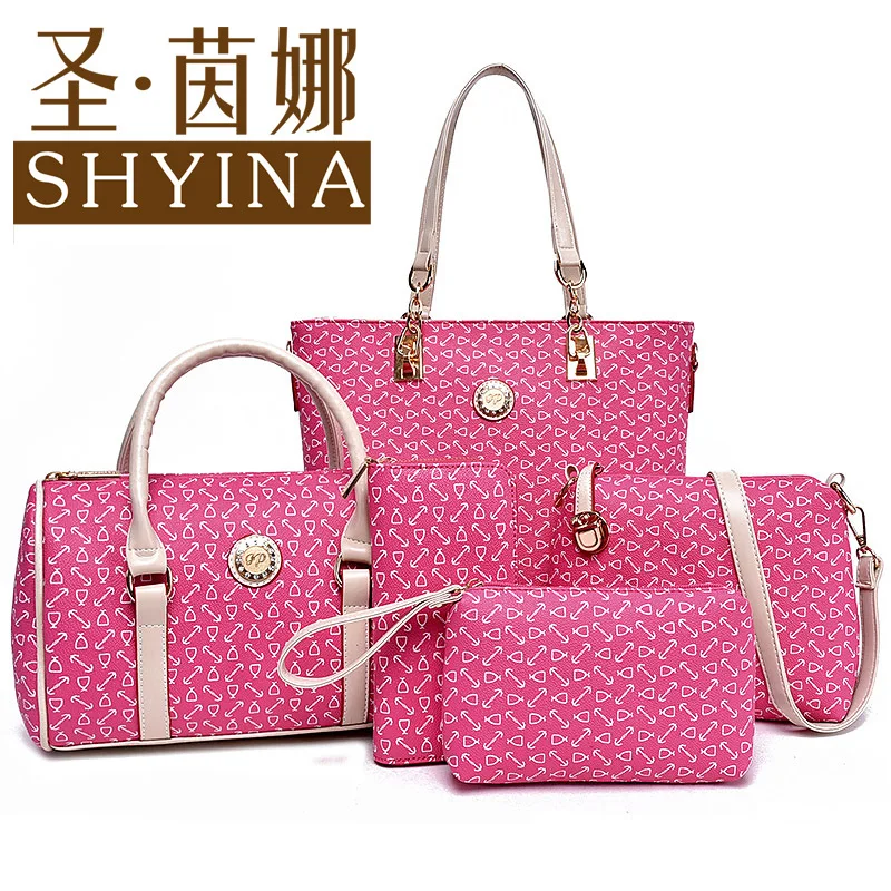 Женская сумка через плечо 2018 Сумка с рисунком женская в английском стиле