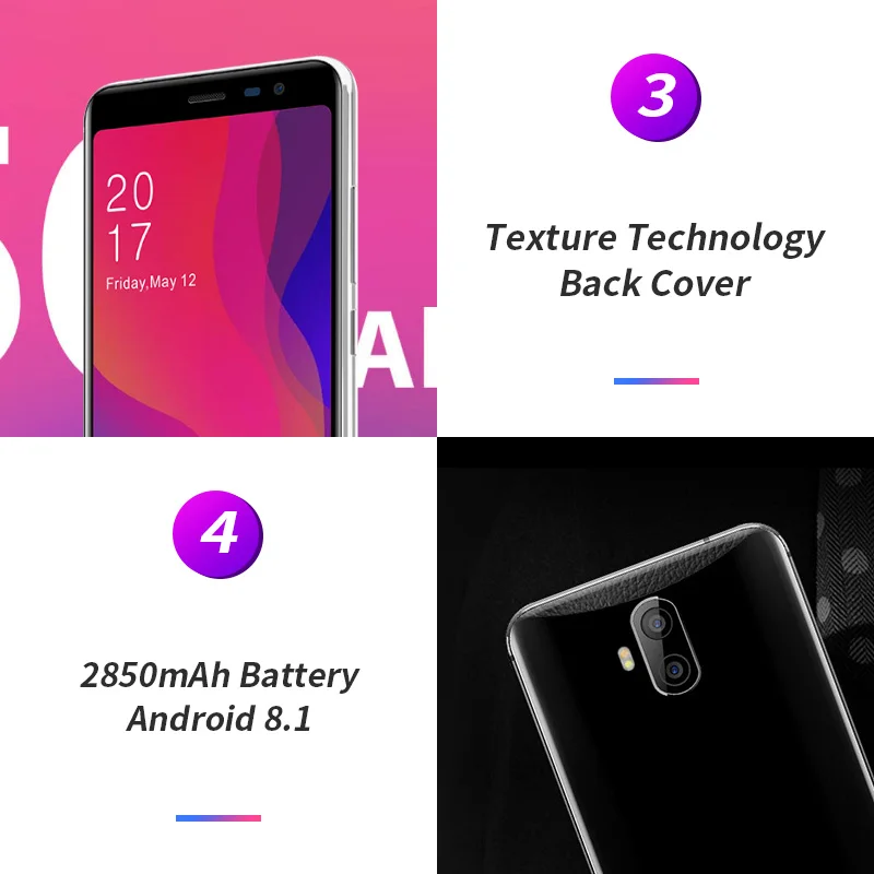 Новый Allcall RIO X 3g смартфон 5 &quot2850 мАч 1 ГБ оперативная память 8 Встроенная 13MP + 5MP