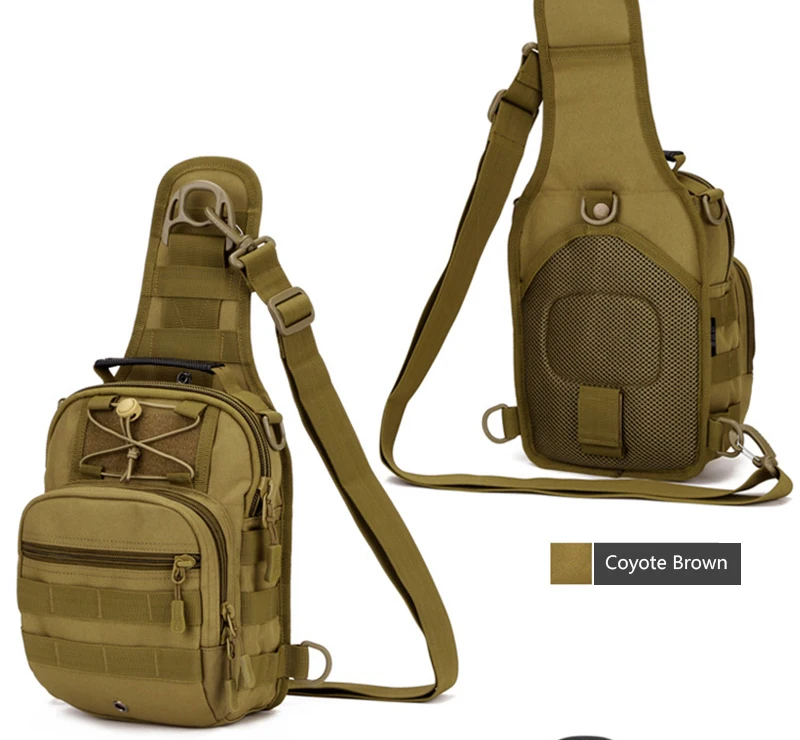 IDOGEAR Тактический Слинг сумки пакет небольшой EDC Molle штурмовой диапазон Рюкзак Военная армия плеча рюкзаки для улицы BG3505