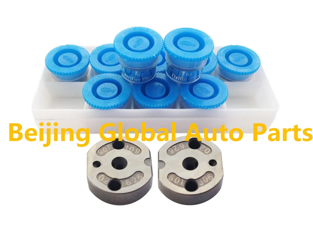 

Diesel Injector Orifice Plate 02# Control Valve Plate for Injector 095000-5512 095000-5513 095000-5391