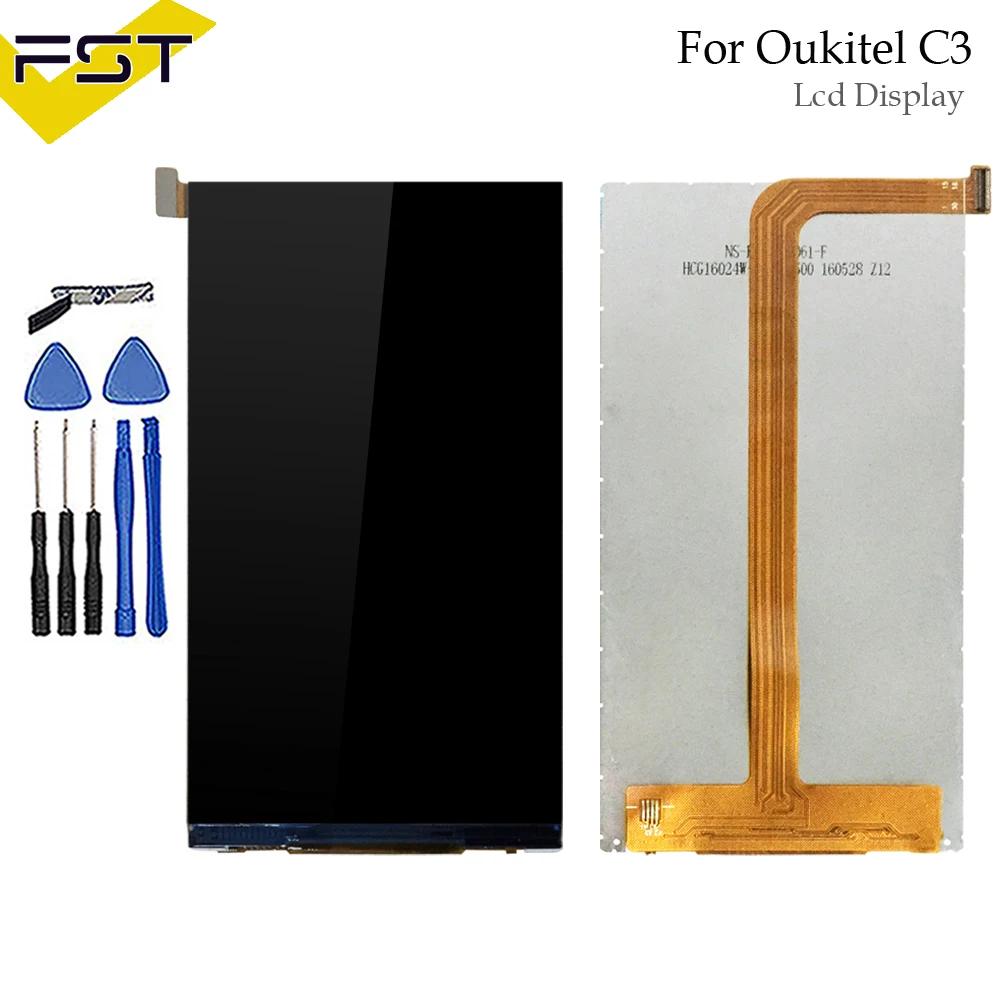100% Протестировано для Oukitel C3 ЖК экран дисплей запасные части Запасные экрана +
