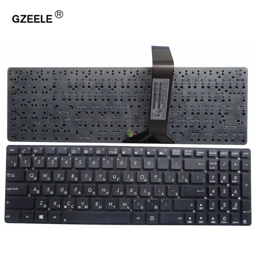 

Русская клавиатура GZEELE для ASUS K55 K55A K55N K55V K55VJ K55VM A55VD K55VJ K55VS K55XI K55DE K55DR 0KNB0-6121RU00 A55 A55V RU