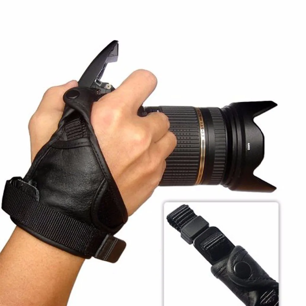 Ремешок из натуральной кожи для камеры наручный держатель Nikon D7300 D7200 D7100 D7000 D3300 D3200