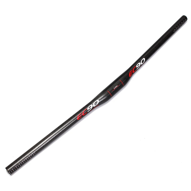 balugoe flat Carbon Handlebar 3K Full Bike Bicycle Handlebar MTB Handlebar 31.8mm600-720mmWhole grain paint. New design. U