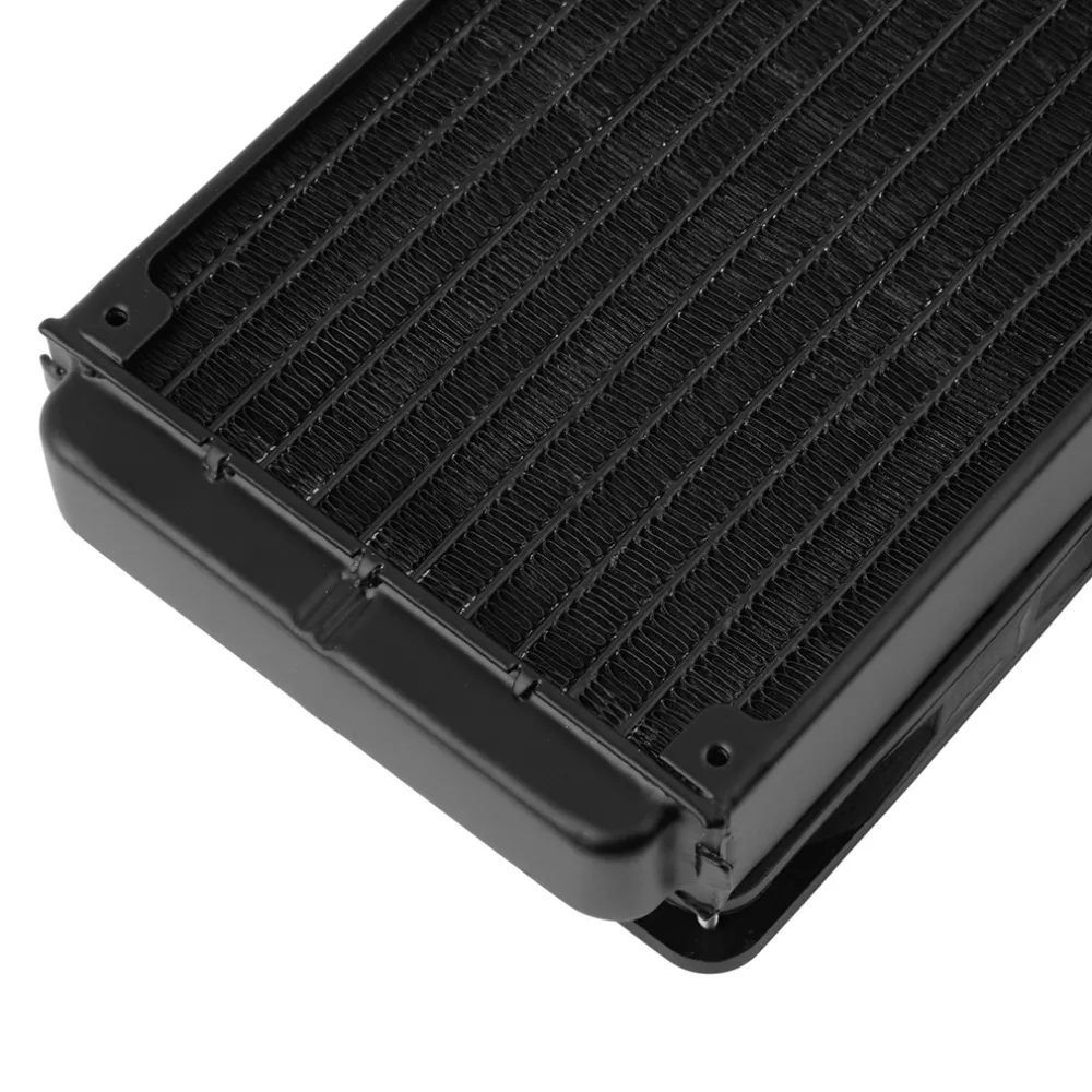 Вентилятор радиатора для компьютера с водяным охлаждением черный чистый