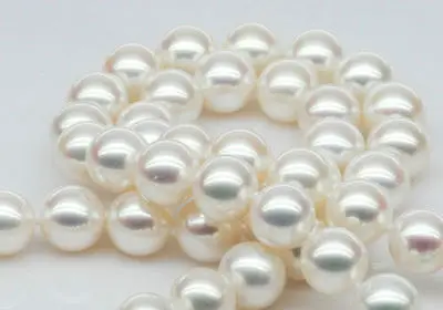 

Free shipping hot sale Women Bridal Wedding Jewelry >>17inch 11-12mm natural Australian south seas white pearl necklace