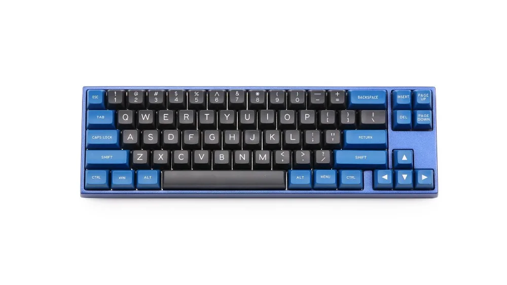 MAXKEY синий и серый SA keycap Doubleshot ABS 137 ключи для cherry механическая клавиатура MX