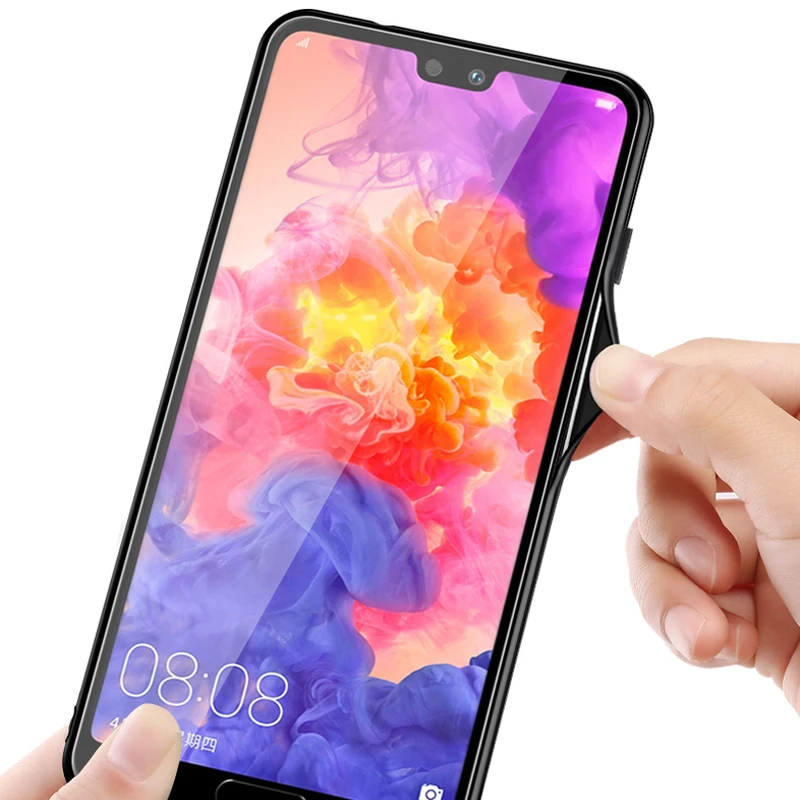 YonLinTan coque чехол для HuaWei P8 Lite 2017 Honor 8 P9 Жесткий 3d на 360 телефона из закаленного стекла
