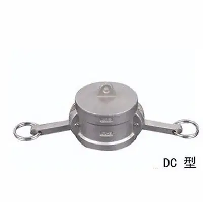 

3" 304 Stainless Steel Type DC Camlock Fitting Cam and Groove Adapter Dust Cap Stop Flow Plumbing