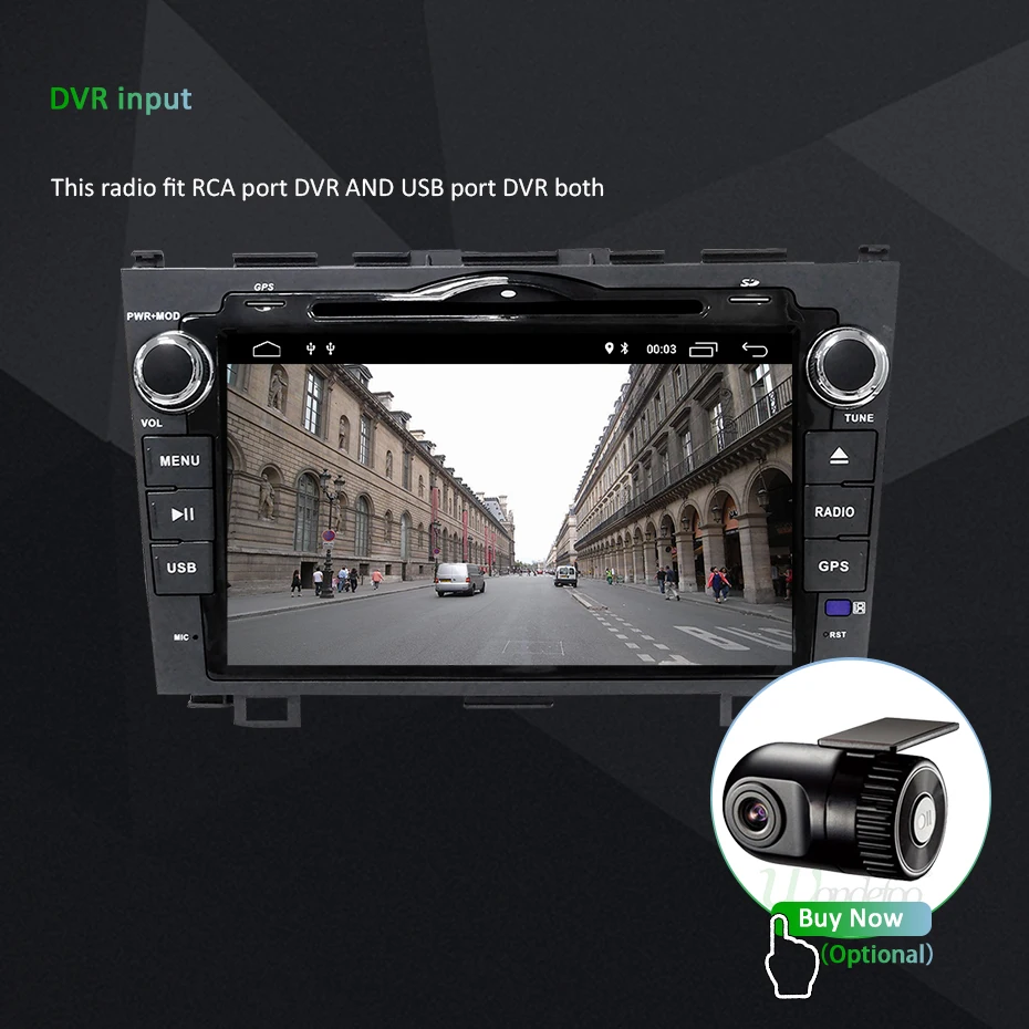 DSP ips экран HD 4G Android 9,0 AV выход автомобильный DVD плеер для CRV CR-V gps навигация Радио мультимедийный плеер стерео