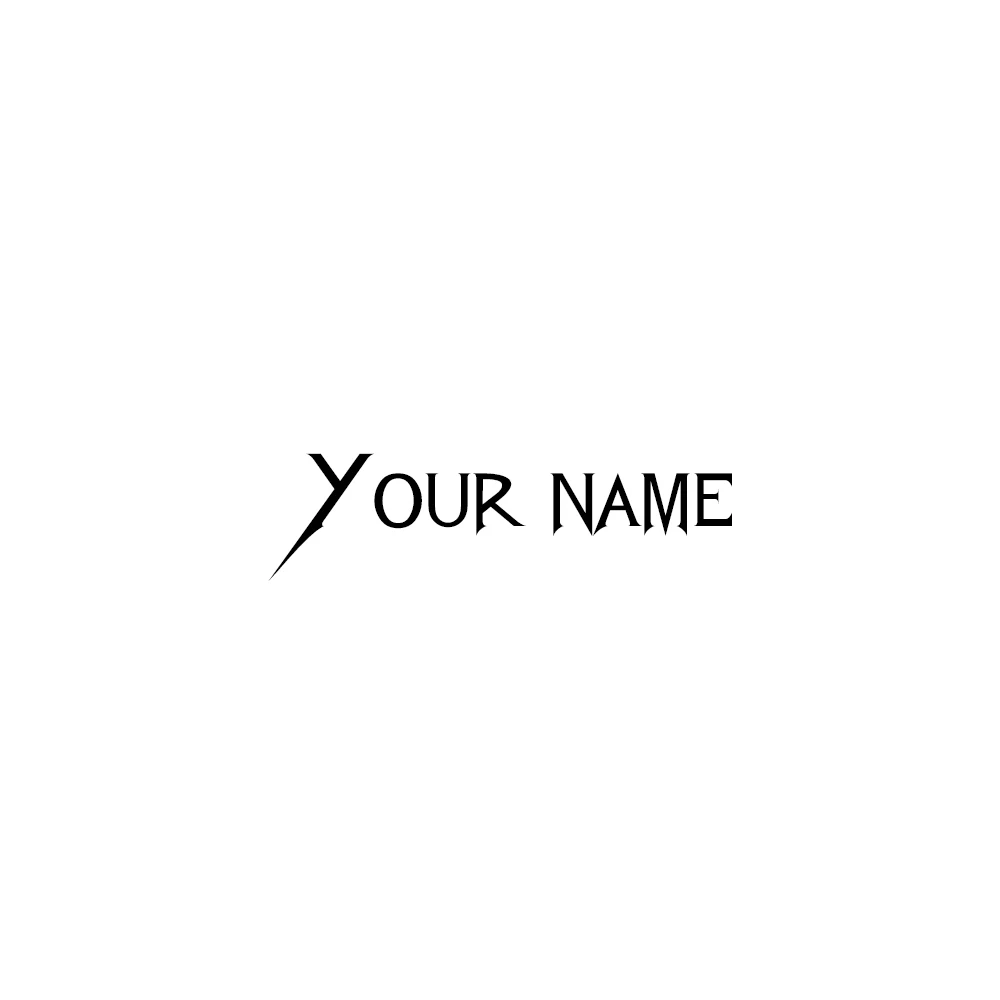 Font 4 DIY бумажник сервис гравировка индивидуальный дизайн гравировка(Купите кошелек вместе с этим сервисом, не будет доставлен, если купить отдельно - Цвет: Font 4