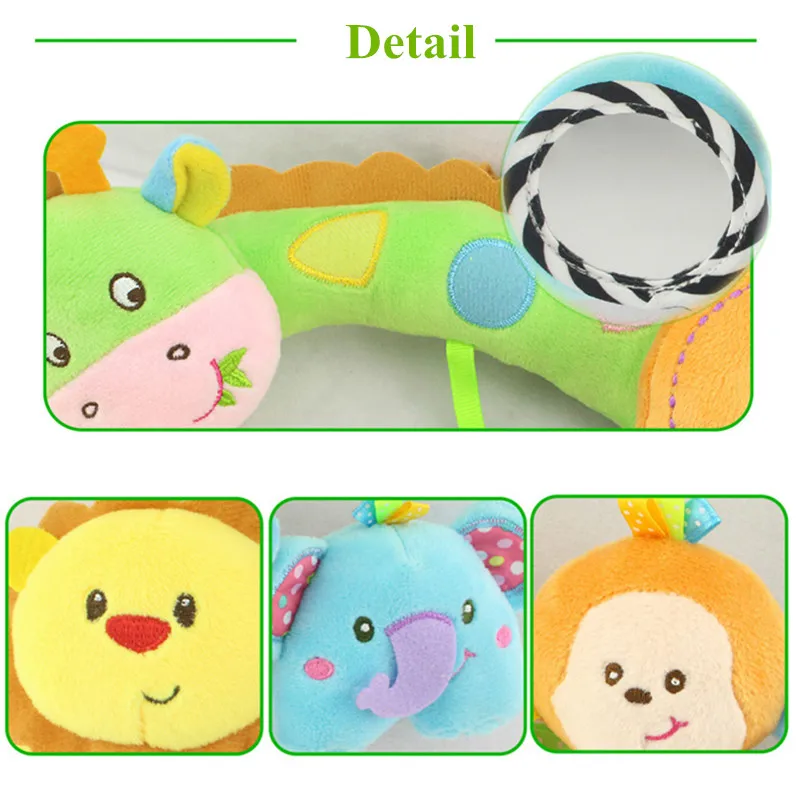 Игрушка на коляску Младенческая Crinkle подвесные игрушки для кроватки кровать