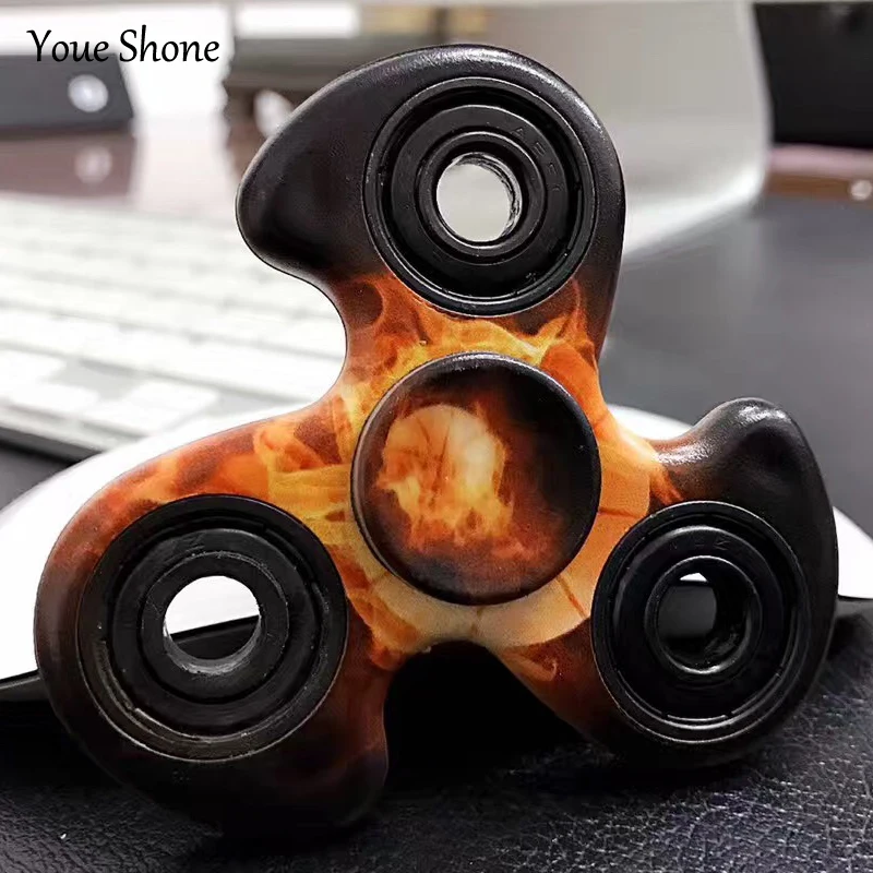 10 шт./лот Непоседа Spinner Пластиковые EDC руки plastictoys для детей спиннинг времени 1.5 2.5