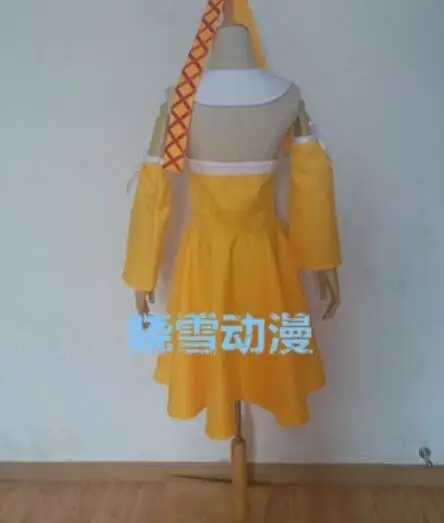 

Levy Mc Garden from Fairy Tail Anime Cosplay Costume cos princess party dress