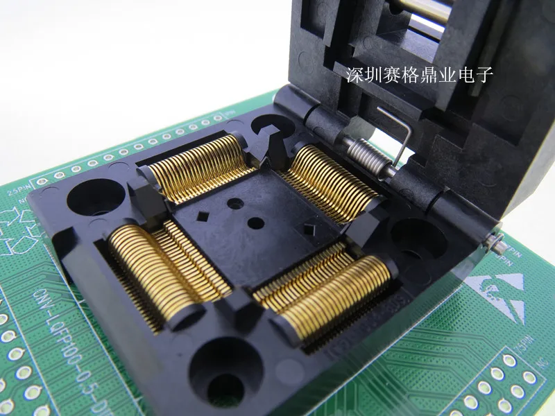Оригинальный YAMAICHI IC Test Seat IC51-1004-809 программатор горения LQFP100/DIP100 адаптер для