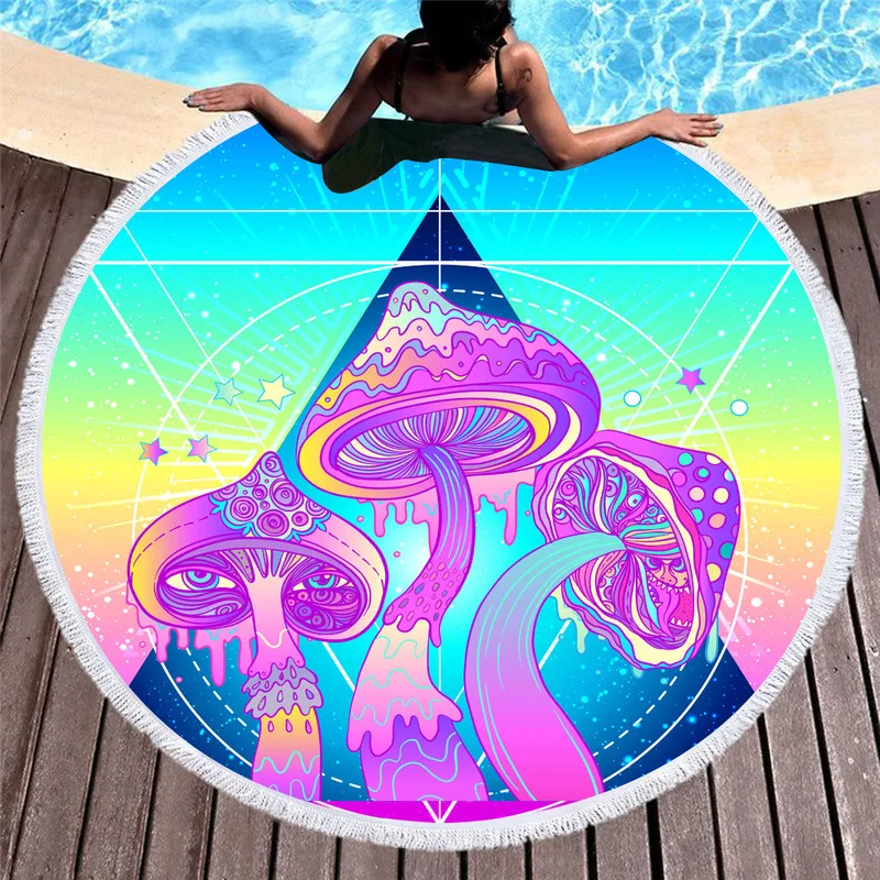 Пляжные полотенца с 3D принтом в африканском стиле слона для взрослых декор