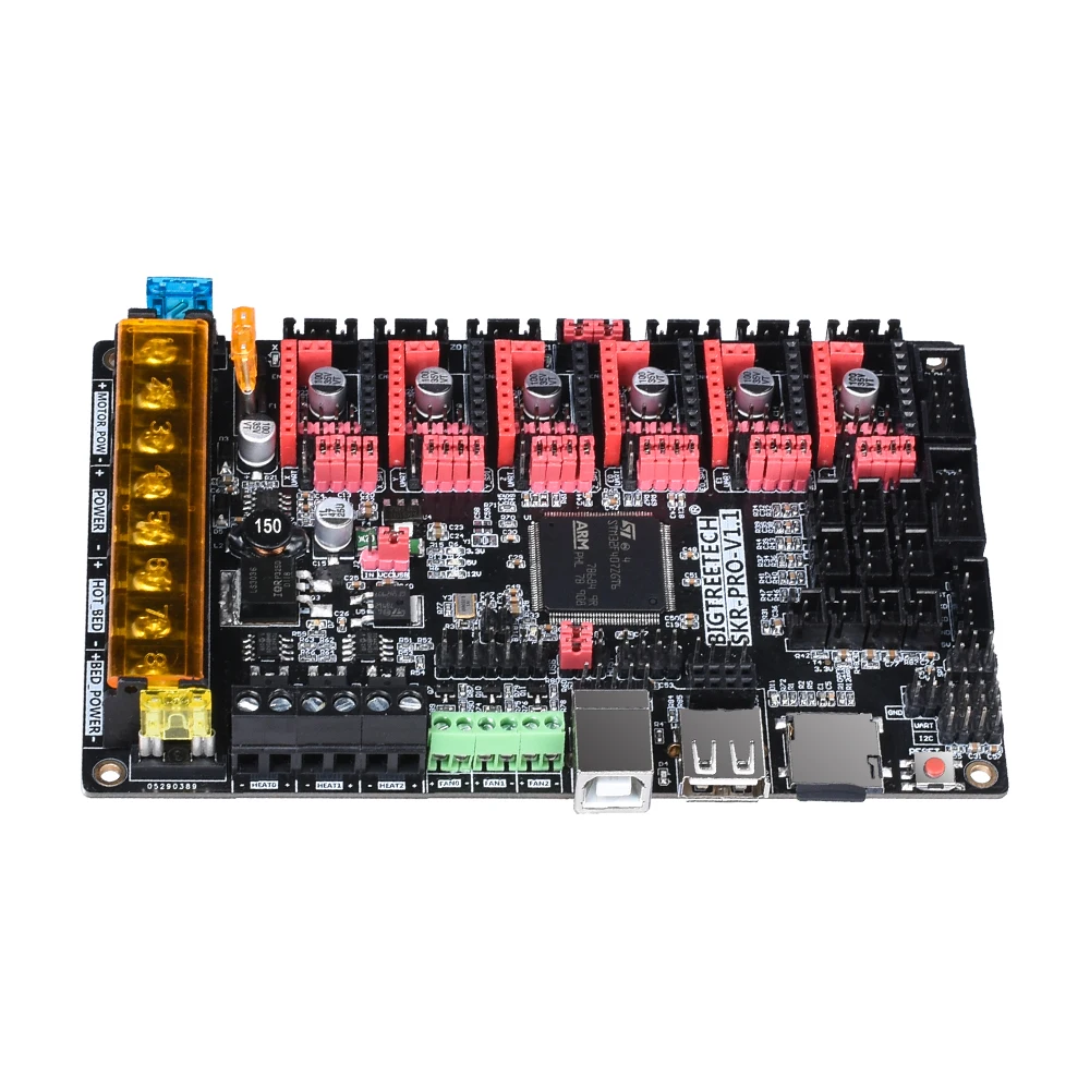 BIGTREETECH SKR PRO V1.1 плата управления 32 бит VS MKS GEN L SKR Ramps 1,6+ TMC2209 TMC2208 TMC2130 для Ender 3 Pro части 3d принтера