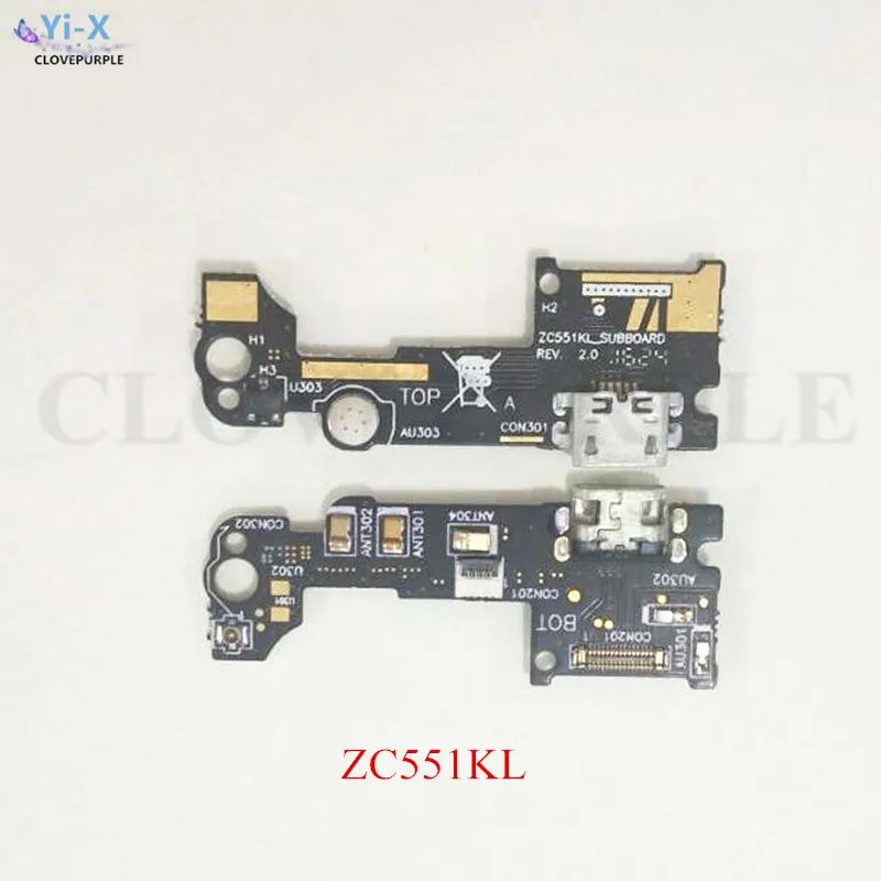 1 шт. док разъем Micro USB зарядный порт гибкий кабель для Asus Zenfone 3 Laser ZC551KL запасные