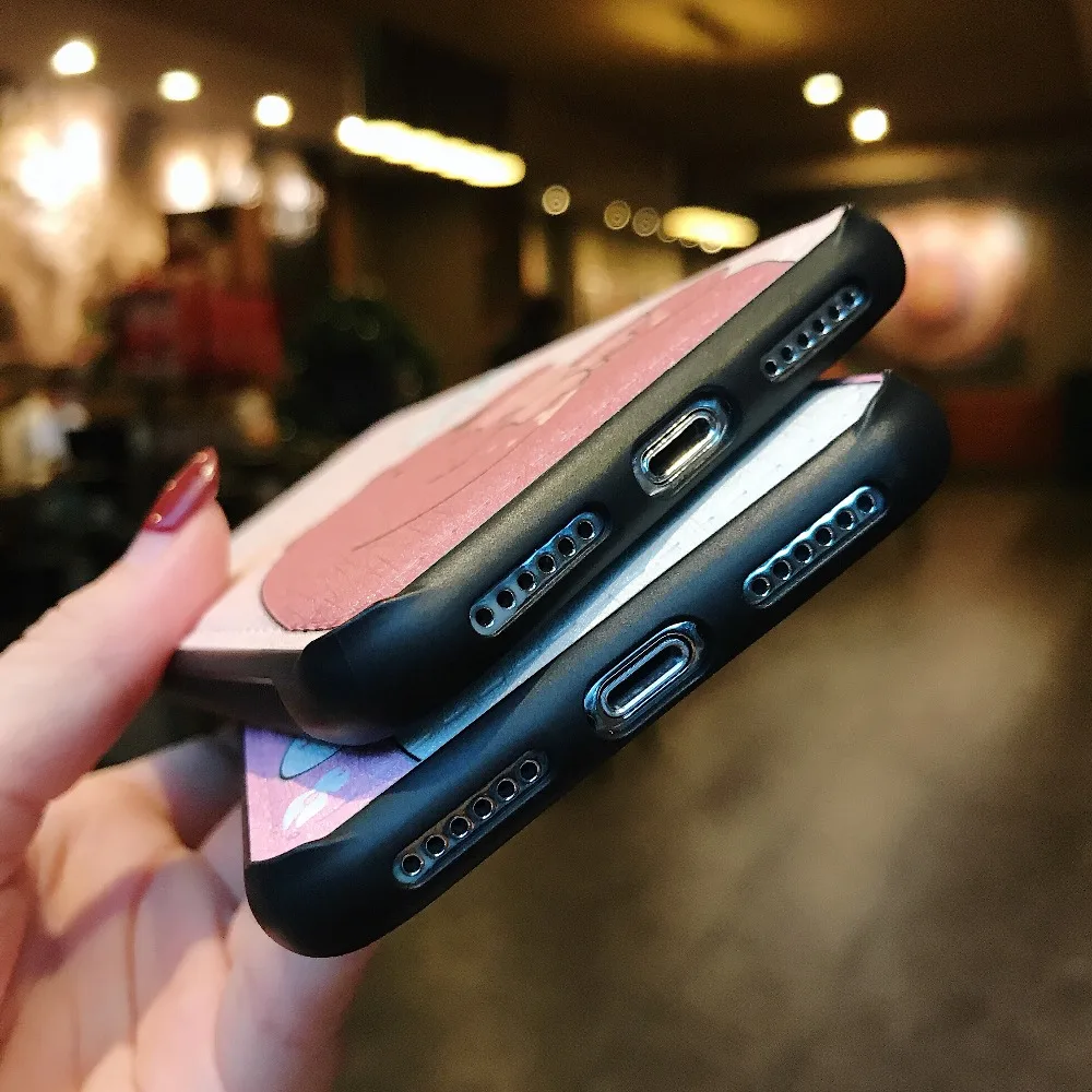 HOKEJ милый маленький животный узор чехол для телефона iphone 6 6S 7 8 plus X XS XR XsMax