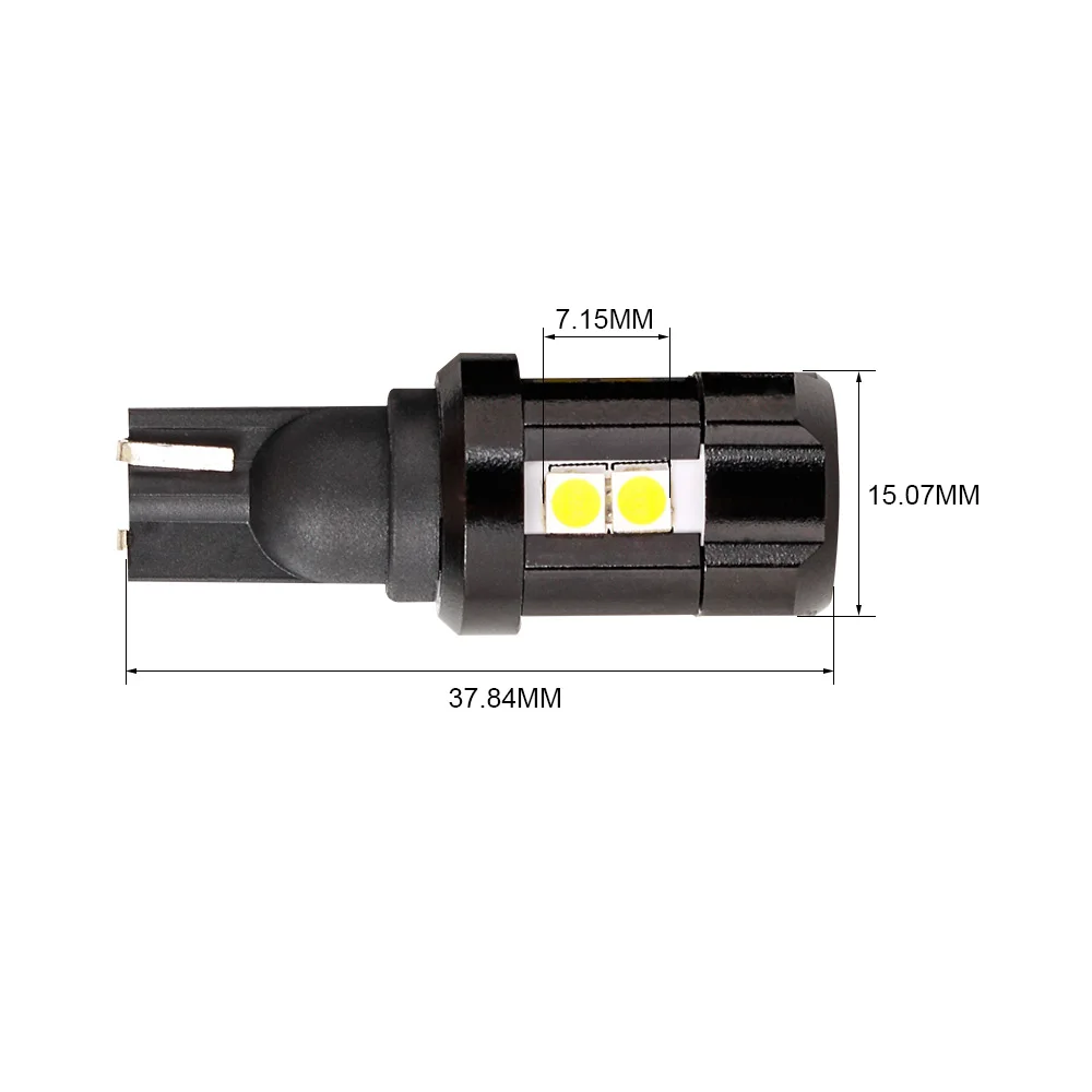 CN360 2 шт. светодиодный T15 W16W 921 912 Автомобильный задний фонарь авто стоп сигнал для