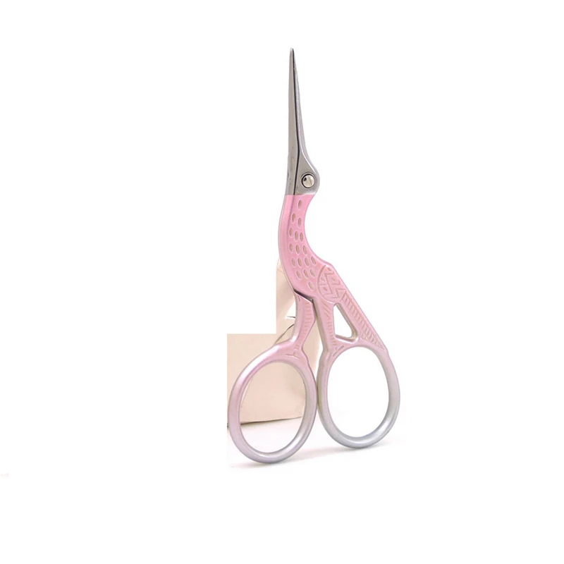 Pink 9.4cm 8 видов стилей 9,4 см винтажная вышивка ножницы ткань для рукоделия вышивка крестом Европейский ретро классический античный ремесло инструмент портного - Цвет: Pink 9.4cm
