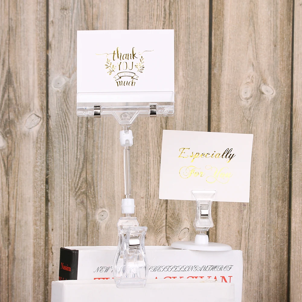 2 шт. офисные школьные принадлежности регулируемый держатель для вывески карт