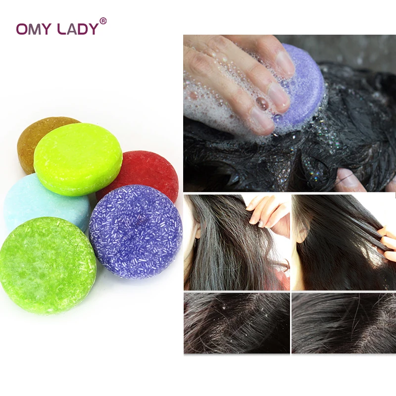 OMY LADY 100% чистое натуральное мыло для шампуня ручной работы эфирное масло сухих