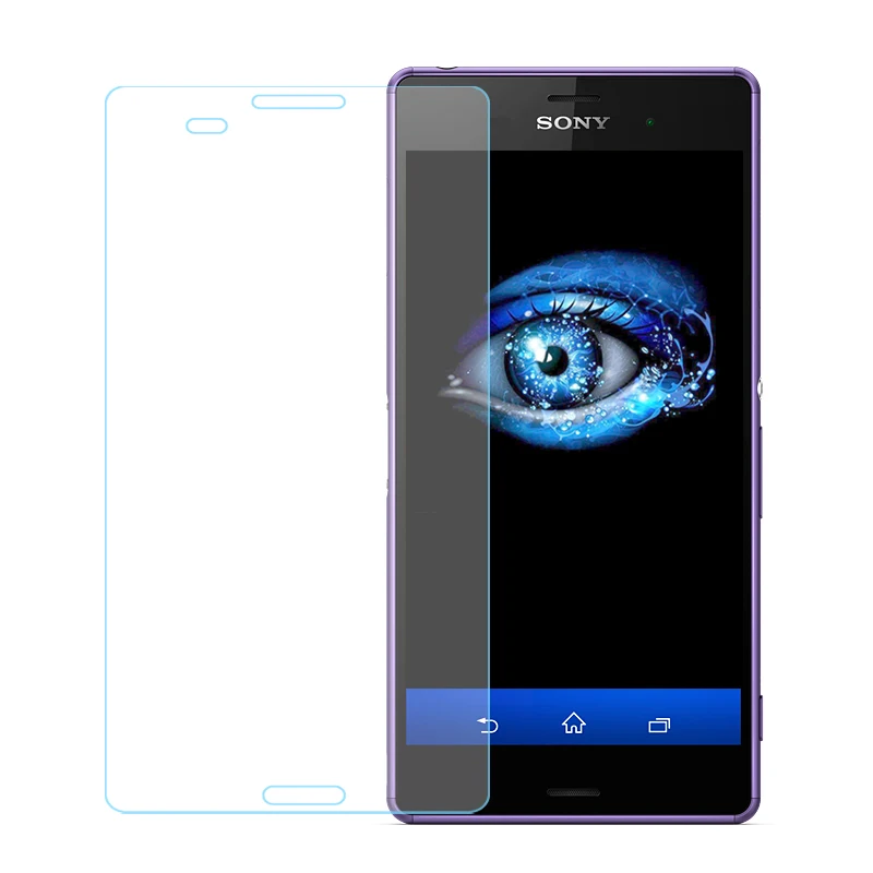 2 шт. Премиум Закаленное стекло протектор экрана для Sony Xperia M2 M4 M5 C3 C4 C5 T3 E3 E4 XP XA X HD