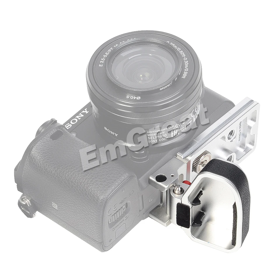 Lennon LB1+ LB3 быстросъемный l-образный кронштейн для sony A7II A7RII A7SII A9 с 1/" 3/8" резьбовым отверстием и кнопкой разблокировки