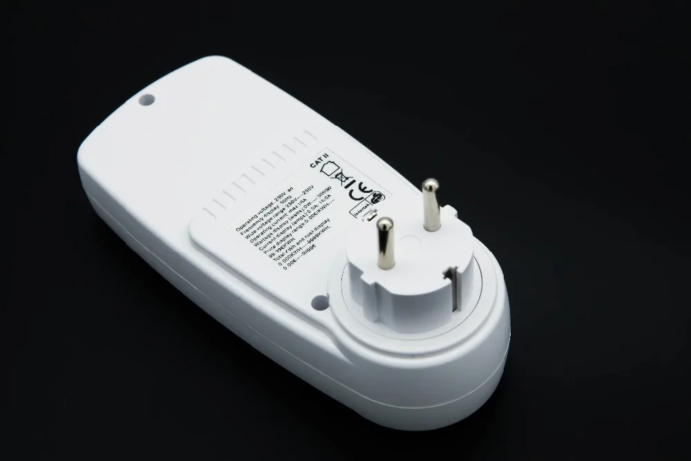 Немецкий тип штепсельная вилка европейского стандарта цифровой ваттметр