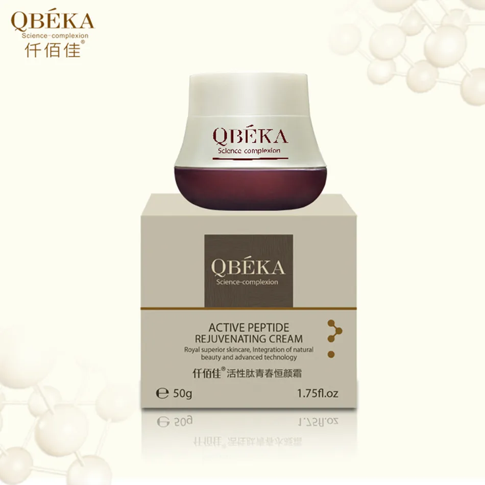 

QBEKA Active Peptide Active Rejuvenative Cream Day and Night Creams Nourishing Moisturizing Anti-Wrinkle Anti Aging Face Care
