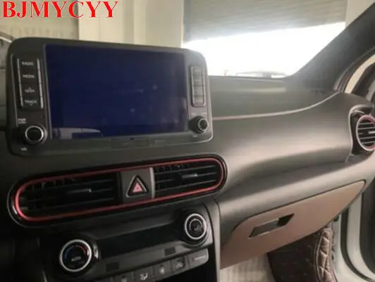 Защитная пленка для стайлинга автомобиля BJMYCYY экран дисплея в автомобиле Hyundai Kona