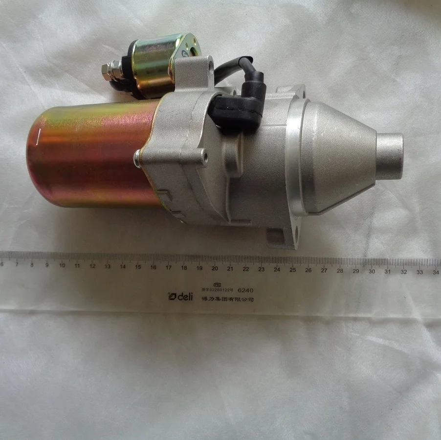 Комплект для электрозапуска GX340 GX390 GX420 177F 188F Engnine 4 шт. (переключатель Пусковой