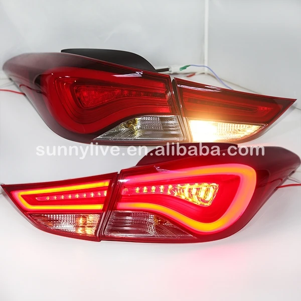 For Hyundai Avante I35 Elantra MD LED Tail Lamp Red White Color 2011-2014 year | Автомобили и мотоциклы