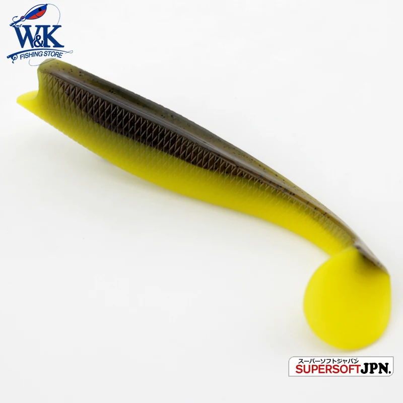 11 см Ultimate Shad 4 шт./партия Мягкая приманка с большим хвостом плавающие приманки