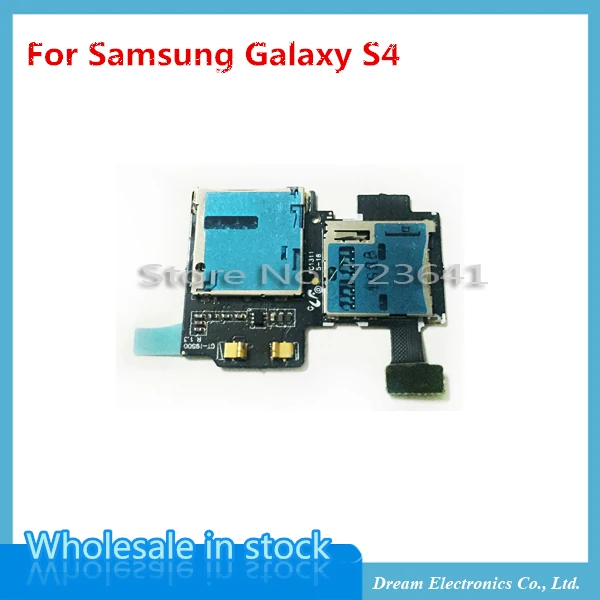 Лот MXHOBIC 10 шт./лот лоток для SIM карты и держатель памяти SD гибкий кабель Samsung Galaxy S4