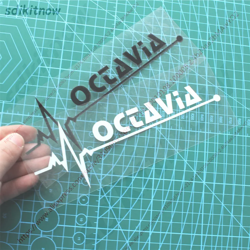 Сердце бьется автомобилей Наклейка Стикеры укладки окна дверь украшение для SKODA octavia 1 2 3 a5 a7 RS аксессуары