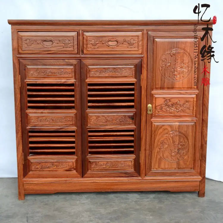 Мебель из красного дерева Dongyang ежик палисандр шкафчики с тремя дверями китайские