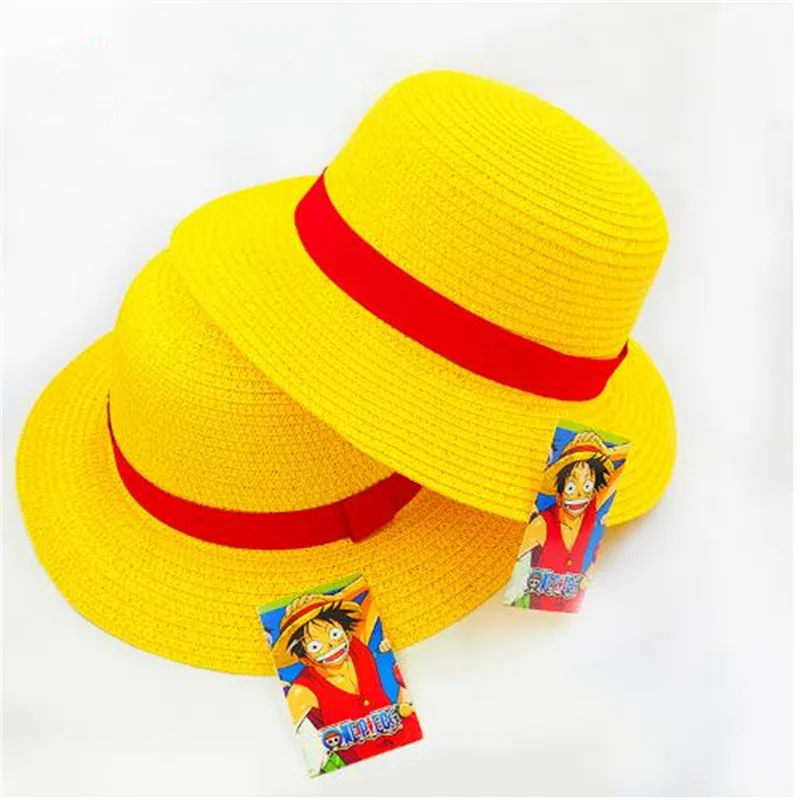 Соломенная шляпа Luffy для косплея на Хэллоуин соломенная аниме новинка мужчин и