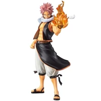 anime fairy tail etherious natsu dragneel fire fist 17 scale painted pvc action figure collectible model kids toys doll gift