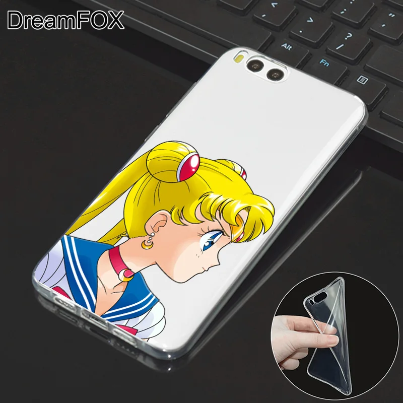 DREAMFOX L545 Сейлор Мун силиконовый чехол-накладка из мягкого ТПУ чехол крышка для Xiaomi