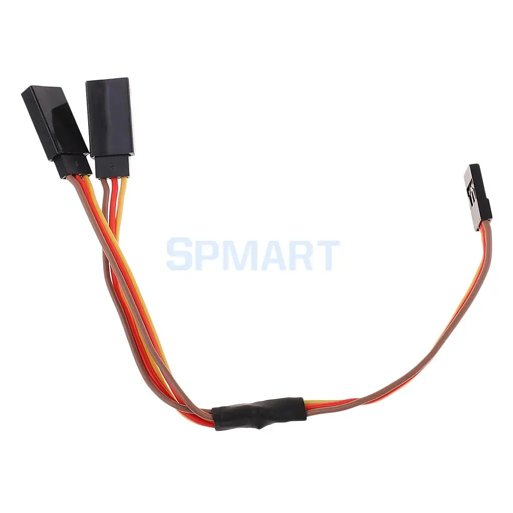 150 мм 2-Way Servo удлинитель Y КАБЕЛЬ свинцовый провод для JR Futaba RC автомобили самолет