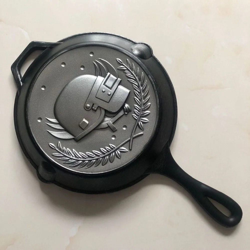 Косплей 1:1 оружие реквизит PUBG Saucepan игры аниме ролевые игры Хэллоуин Cos дети подарок безопасности PU 42 см
