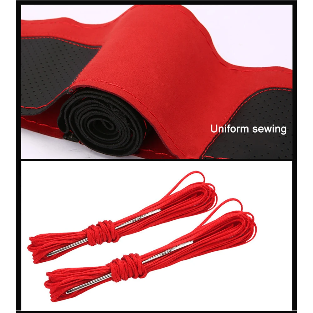 38cm car universal sports color matching steering wheel covers anti-skid breathable sweat-absorbing Luxury cover | Автомобили и