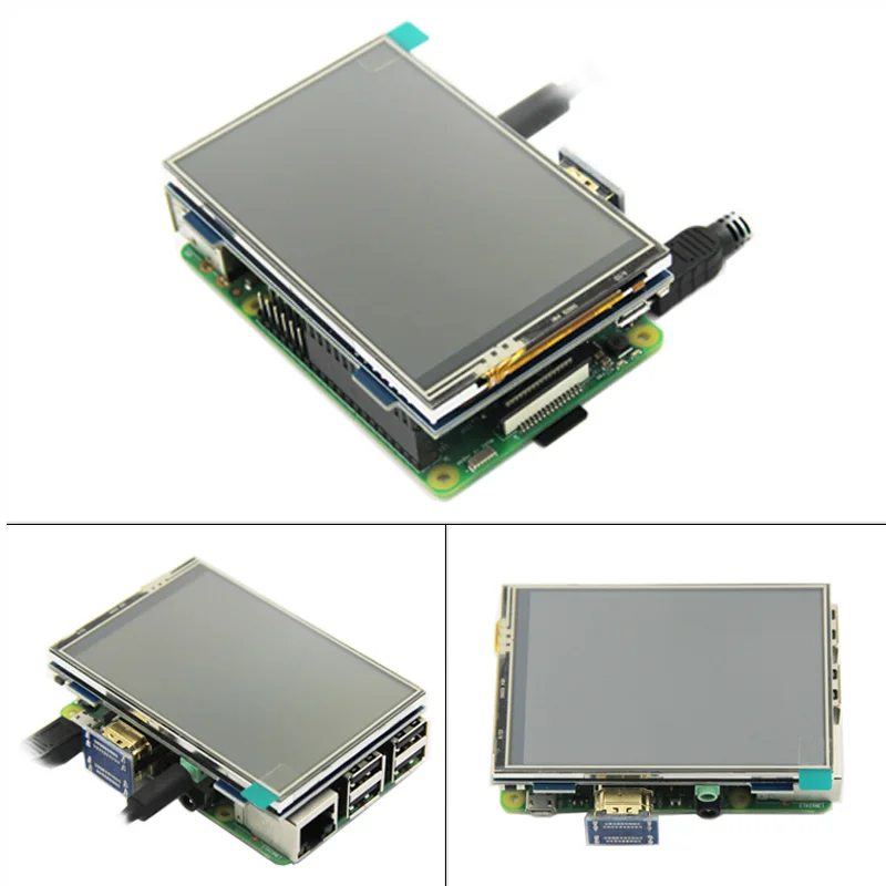3 5 дюймовый ЖК дисплей HDMI совместимый USB сенсорный экран Real HD 480x320 1920x1080 + чехол для