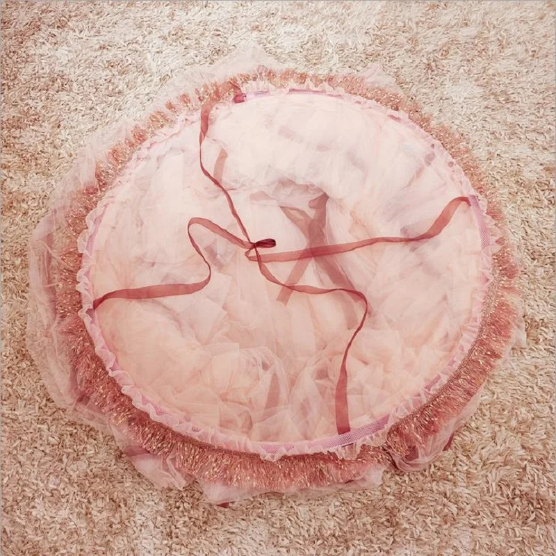 Принцесса висящий купол дворца москитная сетка студентов насекомое двойная