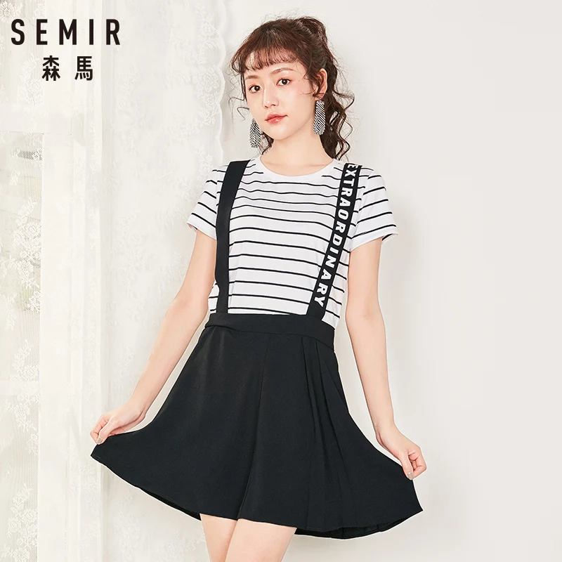 SEMIR женский комплект одежды 2018 Летний Новый Повседневный Спортивный костюм